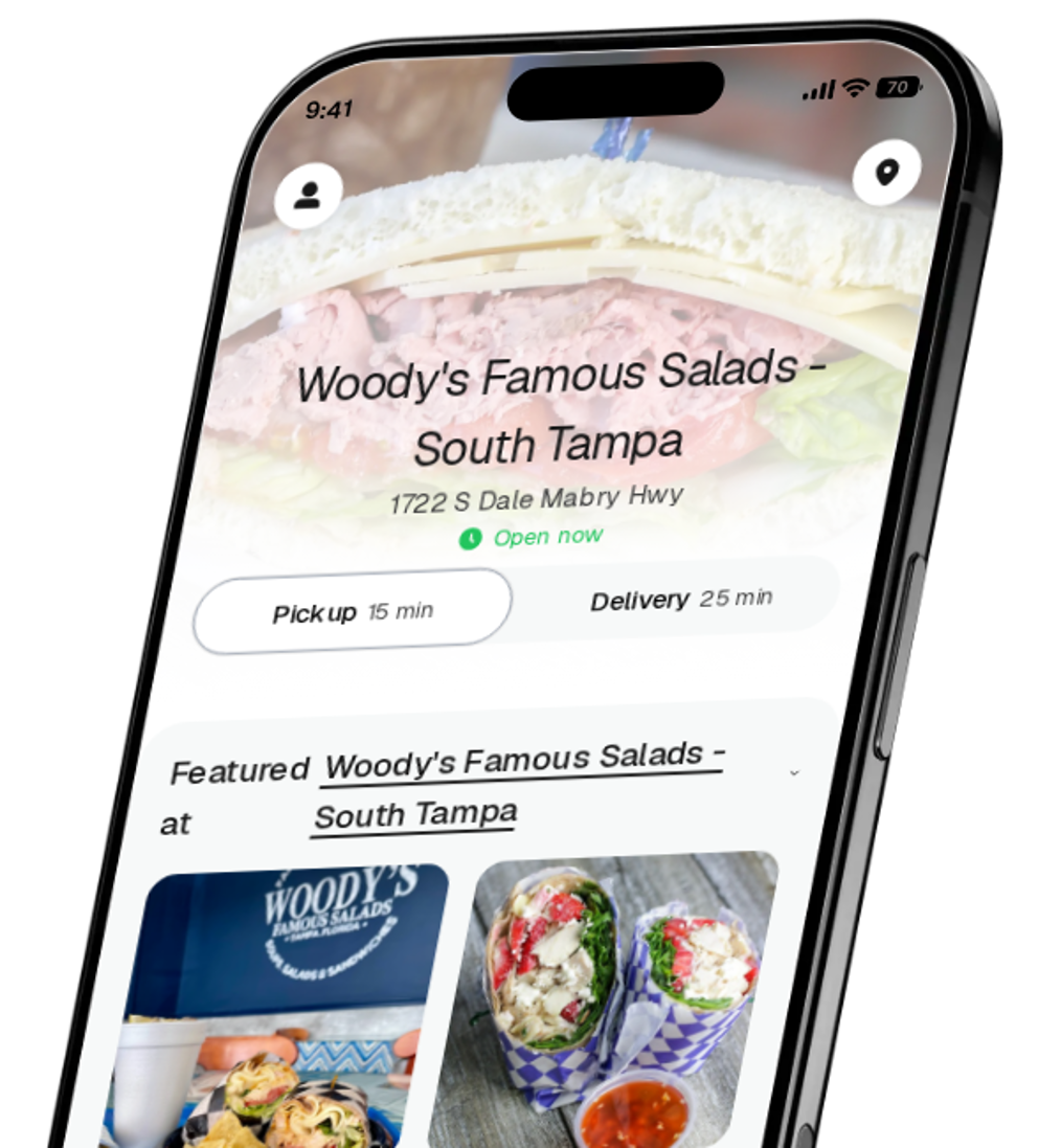 Woody's Famous Salads - South Tampa app preview