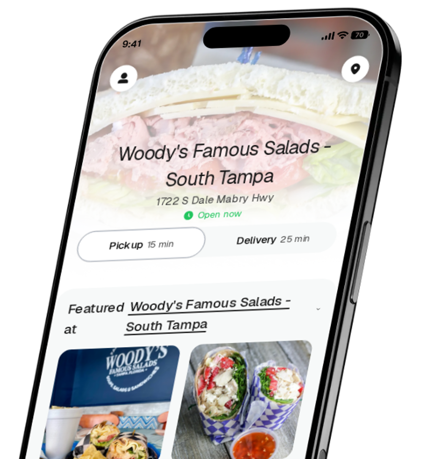 Woody's Famous Salads - South Tampa app preview