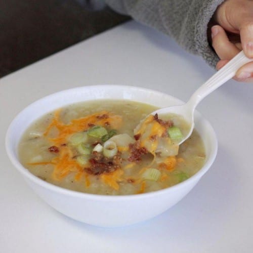 Loaded Baked Potato Soup.