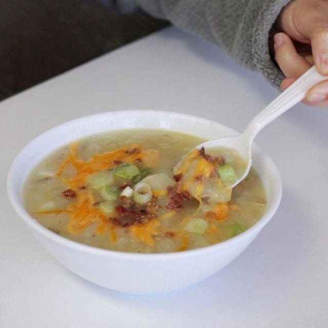 Loaded Baked Potato Soup.