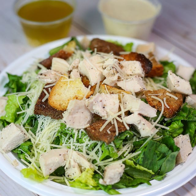 Small Caesar Salad.