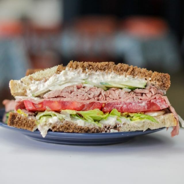 Bleu Max Sandwich.