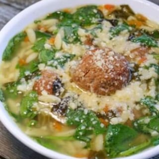 Italian Wedding with Parmesan Soup