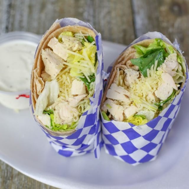 Chicken Ranch Wrap.