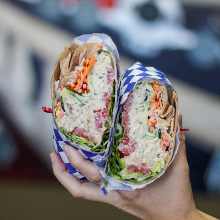 Tuna Salad Wrap Delight