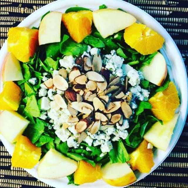 Spinach Gorgonzola Salad.