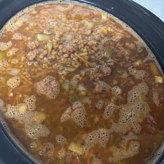 Sausage Lentil Soup