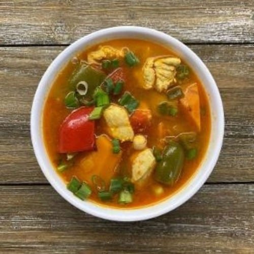 Caribbean Chicken Chowder.